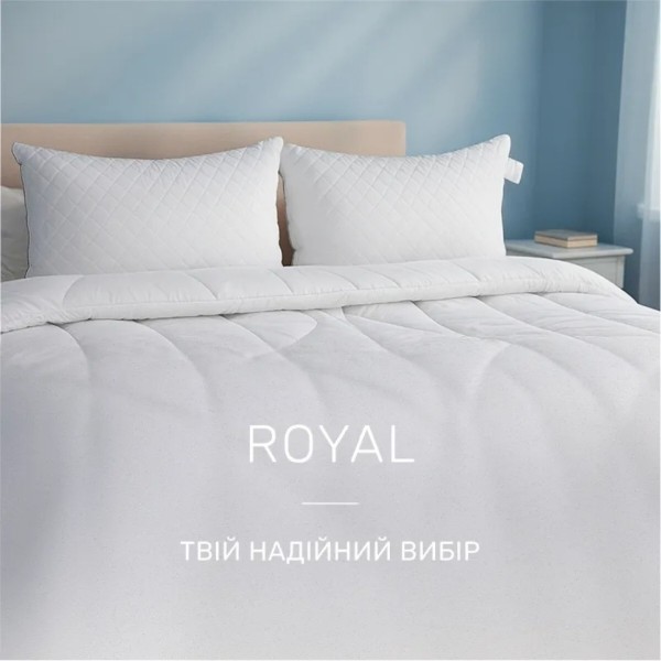 Фото - Набір ковдра полуторна + подушка MirSon №9591 Royal літня 140х205 Ecosilk + 50х70 (2200010807301)